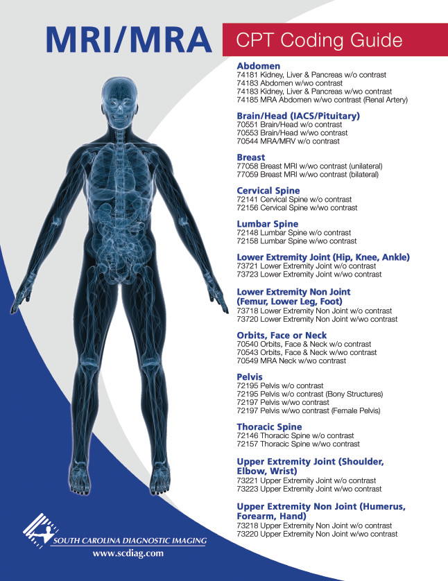 What is the ICD 10 code for MRI of the lumbar spine?